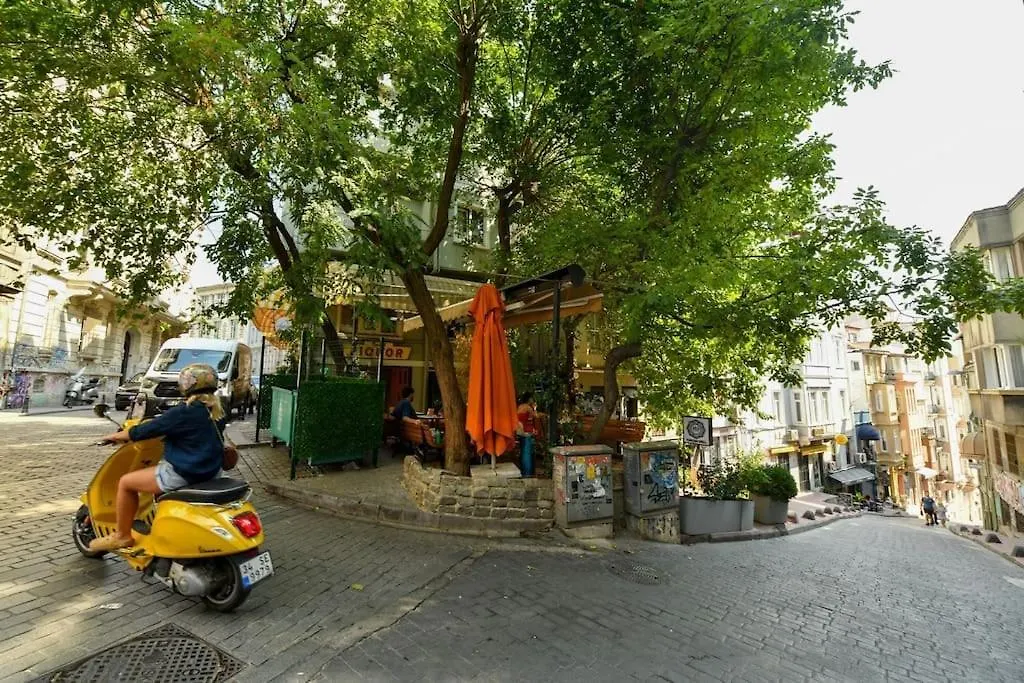 Apartment Taksim Private Terrace Close To Antique Store Galata Port Cihangir Istanbul Turkey