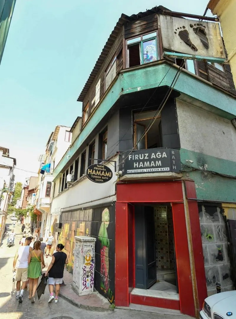 公寓 Taksim Private Terrace Close To Antique Store Galata Port Cihangir 伊斯坦布尔
